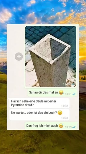 Das St. das ein Loch oder eine Pyramide💀 #lustigechats