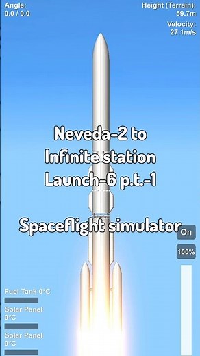 Infinite station L-6 p.t.1 #sfs2 #sfs #spaceflightsimulator #shorts