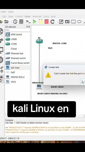 Aprende Kali Linux y GNS3 para Redes de Computadoras