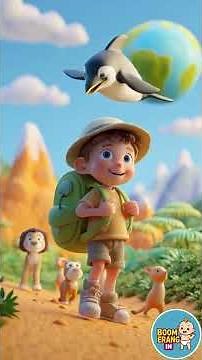 Tiny Travelers – Animals Around the World Song | World Songs for Kids