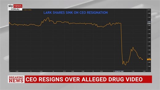 Lark Distilling shares plummet after video showing CEO smoking ice leaks