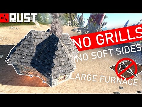 A Large Furnace Base with NO FLOOR GRILLS (yes, fully covered) // Rust Building