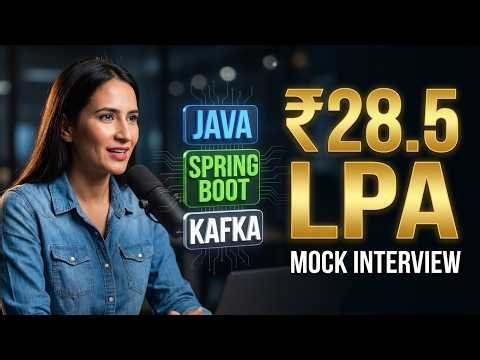 Java Spring Boot Real-Time Interview | ₹28.5 LPA | Microservices Kafka Redis