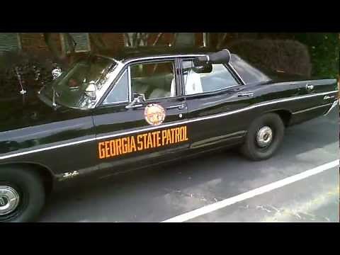 1968 ford custom 500 patrol car