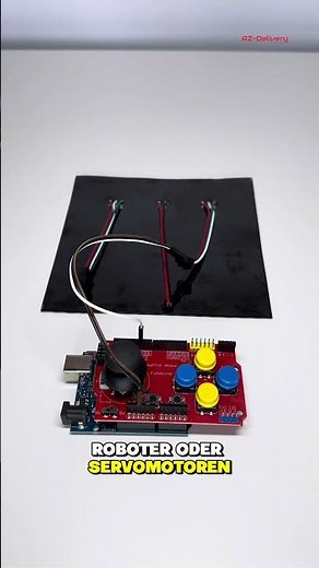 Gamecontroller mit Joystick-Shield bauen | DIY Gamepad Anleitung