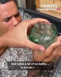 When being freezed becomes a therapy 🥶 . 🎥 @joshuagustave IG | UNREEL