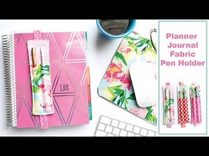 Fabric Pen Holder with Cricut Maker