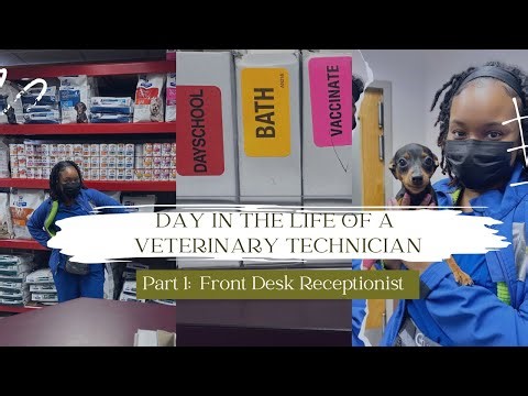 Day In The Life of A Vet Tech | Vet Tech Vlog | Part 1 🐾