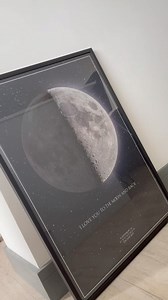 Personalise your print with the exact moon phase from YOUR special and unforgettable date. 🌙 Whether it’s the night you first met, your first date, or any treasured memory, the moon’s phase on that special night tells your unique story. Simply select the date and location, add a heartfelt message, and surprise your loved one with an extraordinarily unique and unforgettable gift. | Moon Phase Prints