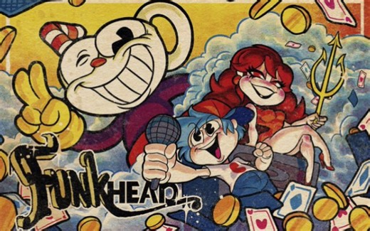 【FNF超优质模组】Funkhead vs 茶杯头 官方实机演示