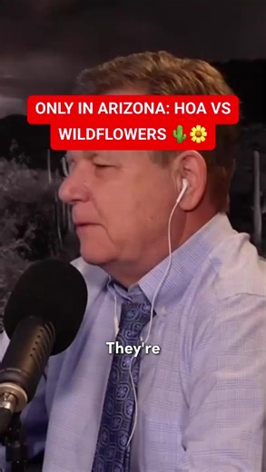 HOA tried to mow down our desert poppies calling them