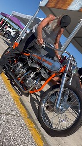 @biketoberfestrally & another @sonsofspeedvintageracing in the books. Local Daytona legend, retired racer, & Sons of Speed pace rider Steve Coe brought the Daytona Special, his 90 cubic inch Harley-Davidson 45 Flathead twin engine custom. Sons of Speed powered by @northern_tool #engineporn #harleydavidson #flathead #45 #hd #vintage #motorcycle #racing #sonsofspeed #biketoberfest #motorcycleracing #bikeweek #northerntool #madeforthis #nte #billylane #choppersinc #kickstagram #kickstarter #kicksta