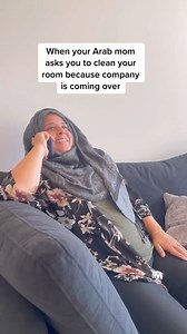 Reality is the guests sometimes do enter our rooms 😅They aint wrong! #arabs #comedy #reels #viral #relatable @mahamekdad | Maya Hussein