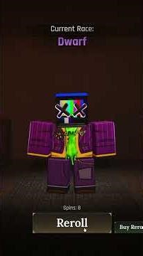 Rolling Until I Get Demon Race Day 4 #theforge #roblox #shorts