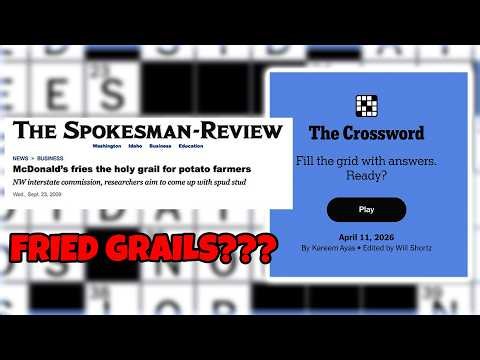 WHAT?!?!?!?| New York Times Crossword Puzzle | April 11, 2026 | Saturday