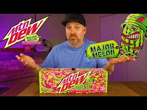 Mtn Dew Major Melon Review
