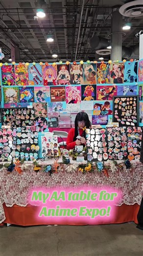 Anime Expo 2025: My First Artist Alley Experience