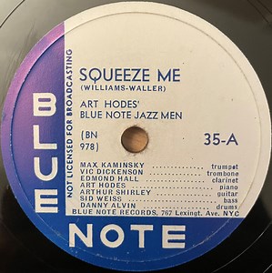 Art Hodes' Blue Note Jazz Men - Squeeze Me / Bugle Call Rag