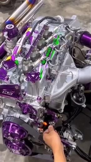 Advanced diesel engine operation process 🛠️🚛 #diesel #mechanical #engine