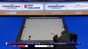 76K views · 550 reactions | WOAH! You don't the Albanian miss those very often...  Eklent Kaçi sinks his head into the table as Pehlivanovic closes in  #EuropeanOpenPool | Matchroom Pool | Facebook