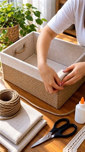 Don't Throw Away Cardboard Boxes! Turn One Into This #DIY #cardboardcraft