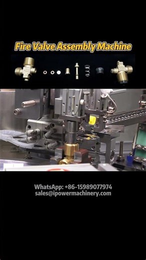 Fire Valve Assembly Machine