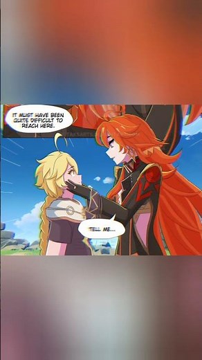 Mavuika X Aether " First Meet be like🔥 #genshin #natlan