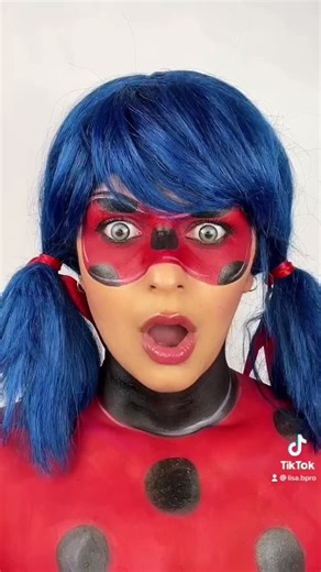 Magical Ladybug and Chat Noir Makeup Transformations