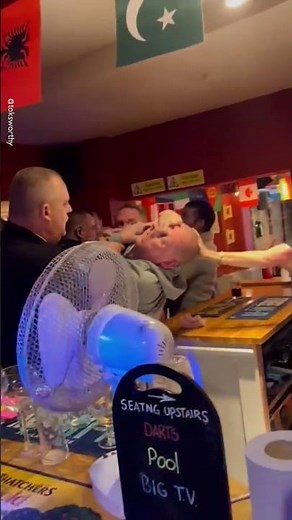 Karaoke Chaos: Pub Brawl Can't Stop Hilarious Performance! 🎵🍺