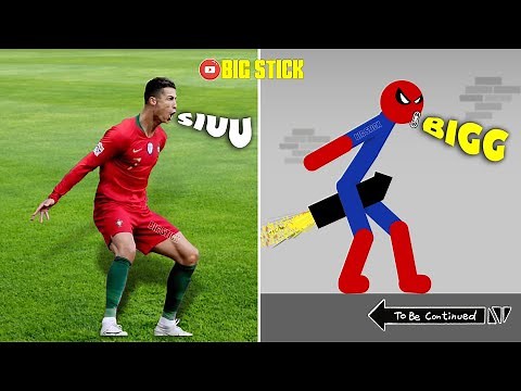 20 Min Best Falls | Stickman Dismounting Funny Moments | Big Stick #15