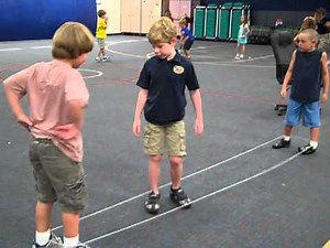 Yellow and Gold Chinese Jump Rope