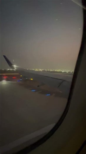 Air hostess safety instruction, ￼Landing in Bengaluru airport ❤️ minivlog-29 #shorts