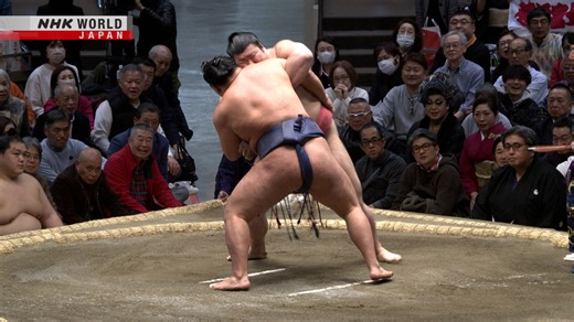Atamifuji and Hoshoryu put on a sensational display of speed and strength on Day 5 of the January GRAND SUMO Tournament! See more action on GRAND SUMO Highlights. https://www3.nhk.or.jp/nhkworld/en/tv/sumo/?cid=wohk-fb-org_site_gsh14_feed_dps-202501-001 ------------------------ GRAND SUMO on NHK WORLD-JAPAN Facebook Group https://www.facebook.com/groups/339498673300630/?cid=wohk-fb-org_site_gsh14_feed2_dps-202501-001 | NHK WORLD-JAPAN