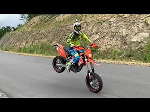 Supermoto KTM EXC 525