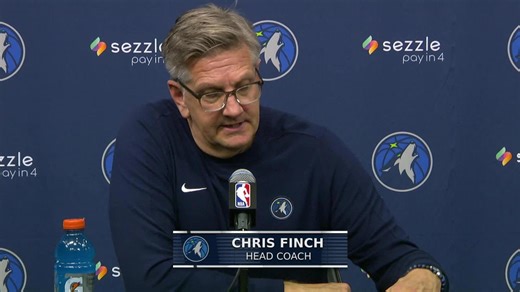 MIN 131, CLE 122: Head coach Chris Finch postgame media availability