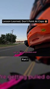 Lesson Learned, Don't Point At Cops | cops