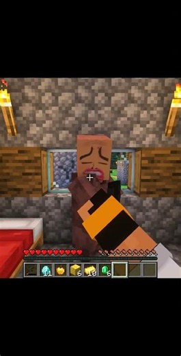 Minecraft but villagers are leaving my village #shorts #minecraft