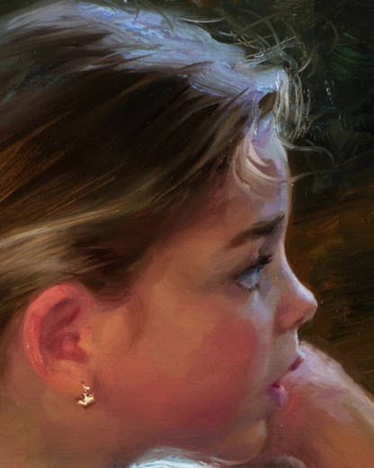 558K views · 40K reactions | Time lapse of painting's creation "The Peasant girl from Ibiza"/ "La payesita de Ibiza", 50x61 cm, oil on canvas, 2021 | Vladimir Volegov | Facebook