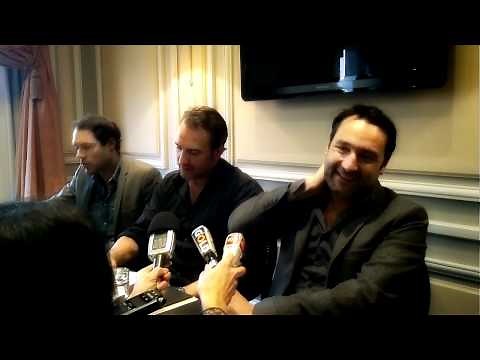 Les infidèles - Interview de Jean Dujardin, Nicolas Bedos et Gilles Lellouche