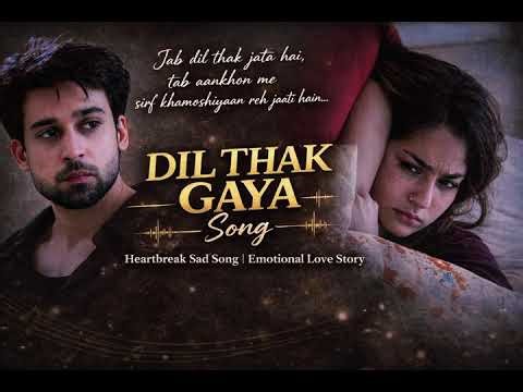 Dil Thak Gaya (Official Audio) | A Soulful Journey of Pain