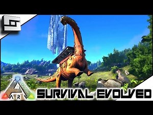 ARK: Survival Evolved - TITANOSAUR TAMING FAIL!
