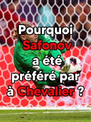 Pourquoi Safonov a été préféré par à Chevalier alors qu'il vient de se casser la main ? 🤚 #footballtiktok #safonov #chevalier