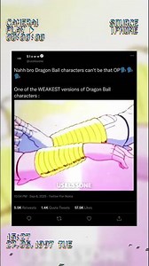 Nahh bro Dragon Ball characters can't be that OP | #DBZ #dragonball #vegeta #anime #shorts