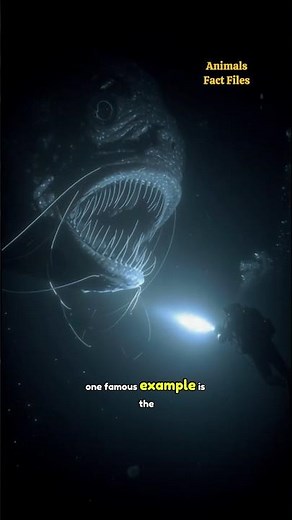 The Creepiest Glowing Animal in the Ocean😳