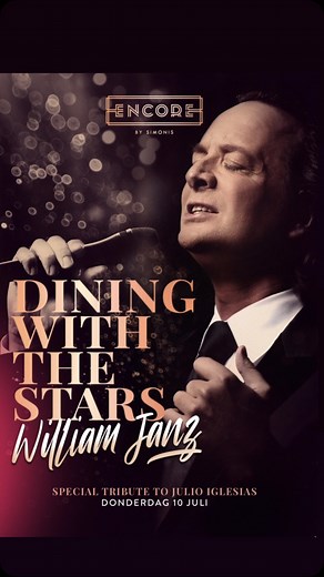 #julioiglesias #williamjanz #sterrennl #radionl #encorebysimonis | William Janz