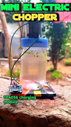 making a simple electric chopper using dc motor #electronicsproject #shorts #dcmotor