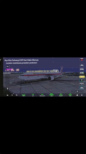 Terbang VVIP: Mengantar Presiden ke London