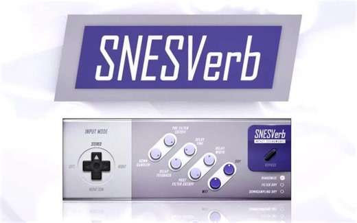 Impact Soundworks SNESVerb 老式游戏机混响插件讲解工程试听