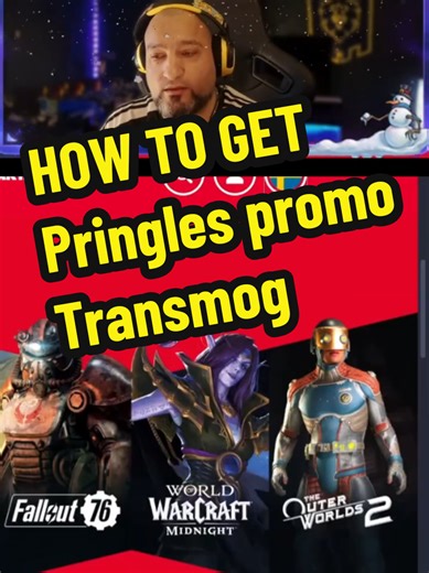 HOW TO GET Pringles promo Transmog #wow #shorts #warcraft