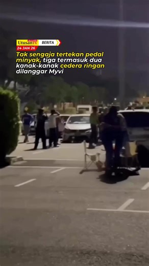 Kemalangan Perodua Myvi di Pasir Gudang